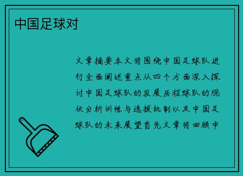 中国足球对